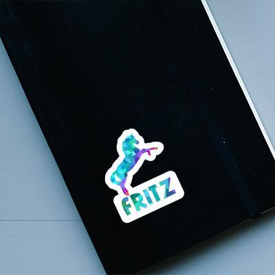 Sticker Fritz Horse Gift package Image