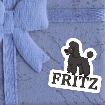Autocollant Caniche Fritz Autocollant Caniche Fritz Image