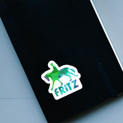 Horse Rider Sticker Fritz Gift package Image