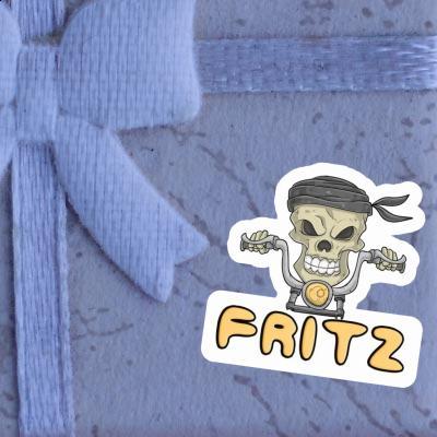 Motorbike Rider Sticker Fritz Notebook Motorbike Rider Sticker Fritz Gift package Image