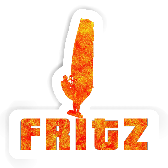 Sticker Windsurfer Fritz Gift package Image