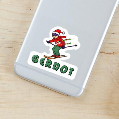 Gernot Sticker Skifahrer Gernot Sticker Skifahrer Image