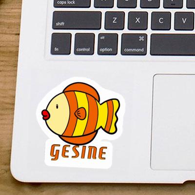 Sticker Fish Gesine Notebook Sticker Fish Gesine Notebook Image