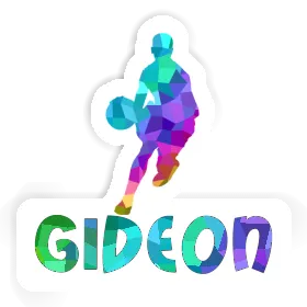 Gideon Autocollant Joueur de basket-ball Image