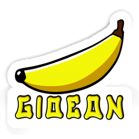 Banane Autocollant Gideon Image