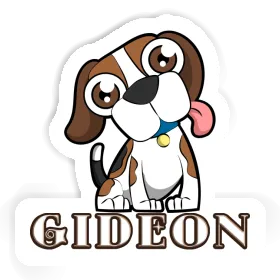 Gideon Autocollant Beagle Image