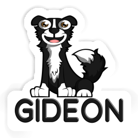 Autocollant Gideon Border Collie Image