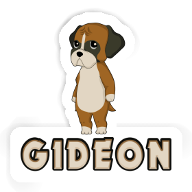 Gideon Autocollant German Boxer Image