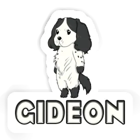 Autocollant Cocker anglais Gideon Image