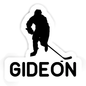 Gideon Sticker Eishockeyspieler Image