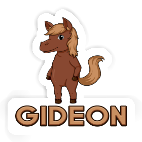 Gideon Aufkleber Pferd Image