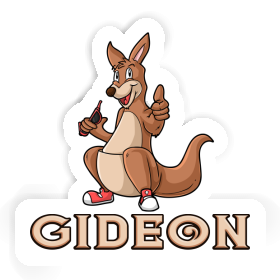 Kangourou Autocollant Gideon Image
