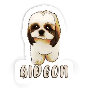 Gideon Autocollant Shih Tzu Image