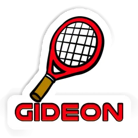 Autocollant Gideon Raquette de tennis Image