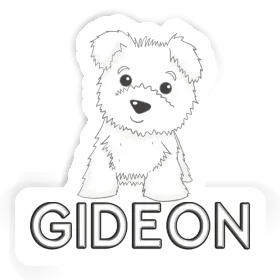 Autocollant Gideon Westie Image