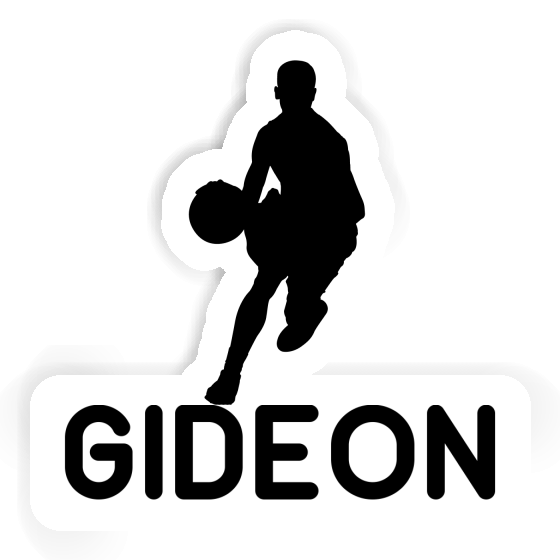 Gideon Autocollant Joueur de basket-ball Notebook Gideon Autocollant Joueur de basket-ball Notebook Image