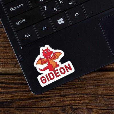 Bébé dragon Autocollant Gideon Image