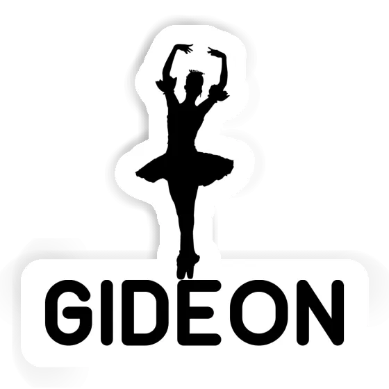 Gideon Autocollant Ballerine Notebook Image