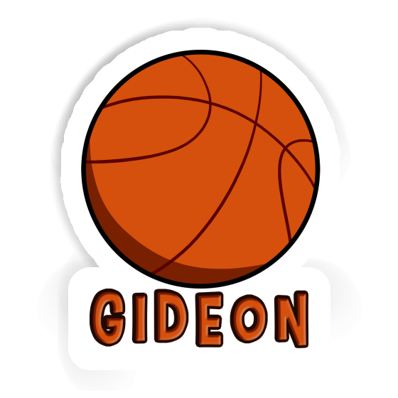 Gideon Autocollant Basket-ball Laptop Gideon Autocollant Basket-ball Laptop Image