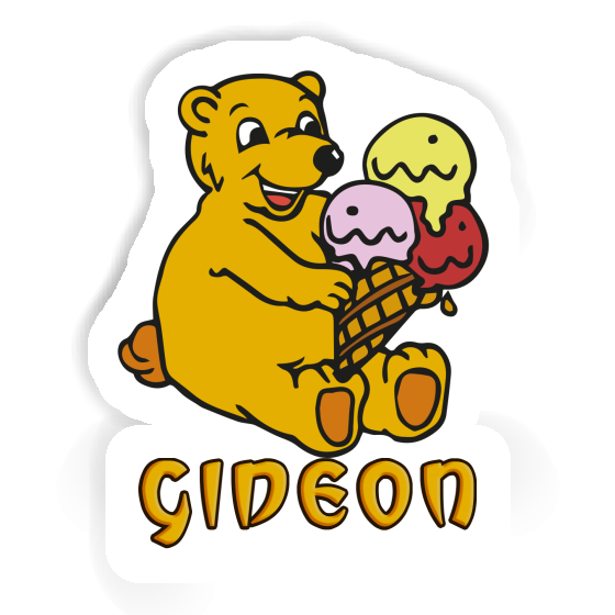 Gideon Autocollant Ours Notebook Gideon Autocollant Ours Gift package Image