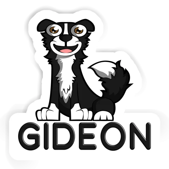 Autocollant Gideon Border Collie Notebook Autocollant Gideon Border Collie Gift package Image