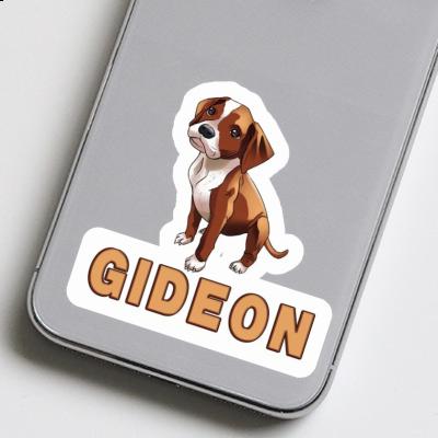 Aufkleber Boxer Gideon Notebook Aufkleber Boxer Gideon Notebook Image
