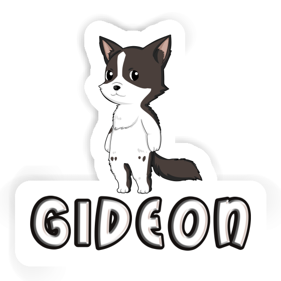 Autocollant Collie border Gideon Laptop Autocollant Collie border Gideon Laptop Image