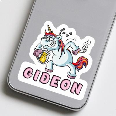 Einhorn Aufkleber Gideon Einhorn Aufkleber Gideon Image