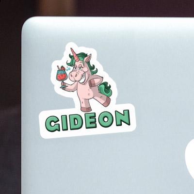 Autocollant Licorne festive Gideon Notebook Autocollant Licorne festive Gideon Gift package Image