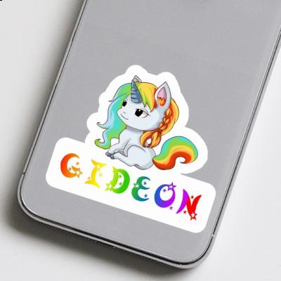 Gideon Sticker Einhorn Gideon Sticker Einhorn Image