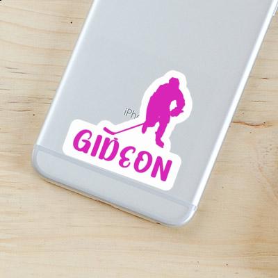 Autocollant Joueuse de hockey Gideon Autocollant Joueuse de hockey Gideon Image