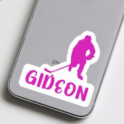 Autocollant Joueuse de hockey Gideon Laptop Autocollant Joueuse de hockey Gideon Laptop Image