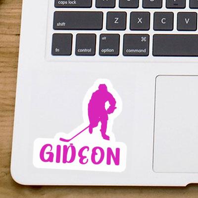 Autocollant Joueuse de hockey Gideon Notebook Autocollant Joueuse de hockey Gideon Gift package Image