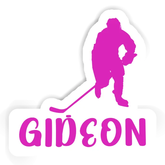 Autocollant Joueuse de hockey Gideon Notebook Autocollant Joueuse de hockey Gideon Gift package Image