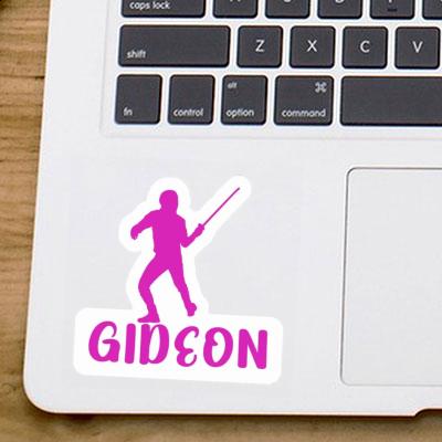 Autocollant Escrimeur Gideon Autocollant Escrimeur Gideon Image