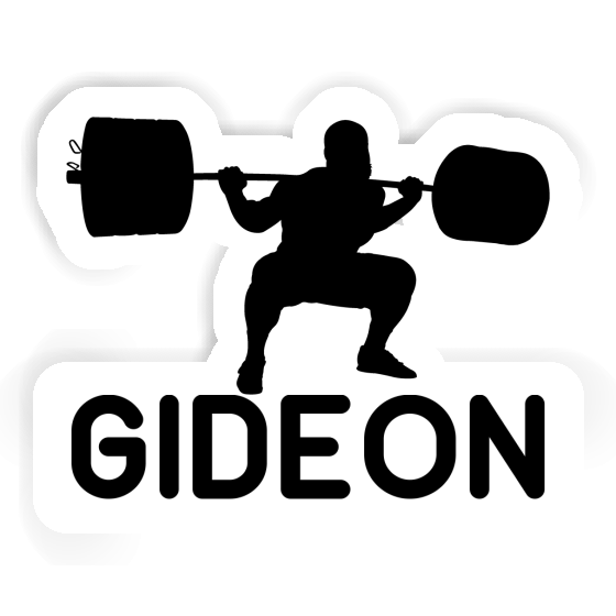 Haltérophilie Autocollant Gideon Laptop Haltérophilie Autocollant Gideon Laptop Image