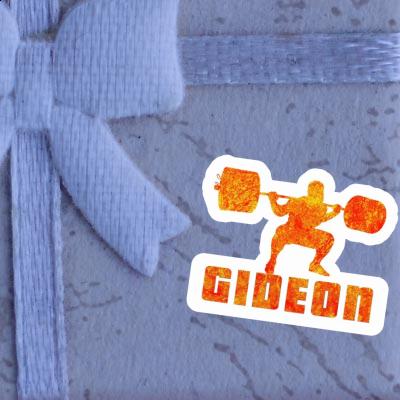 Sticker Gideon Gewichtheber Notebook Sticker Gideon Gewichtheber Notebook Image