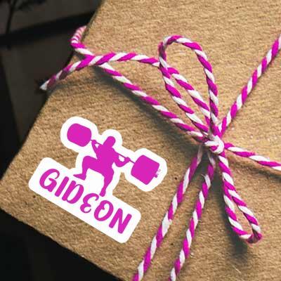Autocollant Haltérophile Gideon Notebook Autocollant Haltérophile Gideon Gift package Image