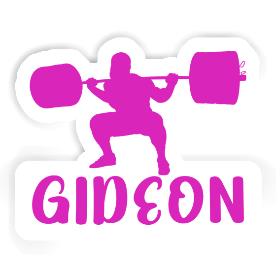 Autocollant Haltérophile Gideon Notebook Autocollant Haltérophile Gideon Gift package Image