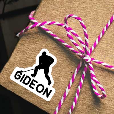 Autocollant Gideon Joueur de hockey Notebook Autocollant Gideon Joueur de hockey Notebook Image