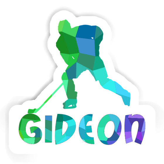 Gideon Autocollant Joueur de hockey Gideon Autocollant Joueur de hockey Image