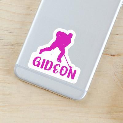 Sticker Eishockeyspielerin Gideon Notebook Sticker Eishockeyspielerin Gideon Gift package Image