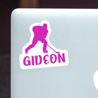 Sticker Eishockeyspielerin Gideon Notebook Sticker Eishockeyspielerin Gideon Gift package Image