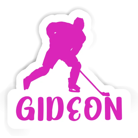 Gideon Autocollant Joueuse de hockey Laptop Gideon Autocollant Joueuse de hockey Laptop Image