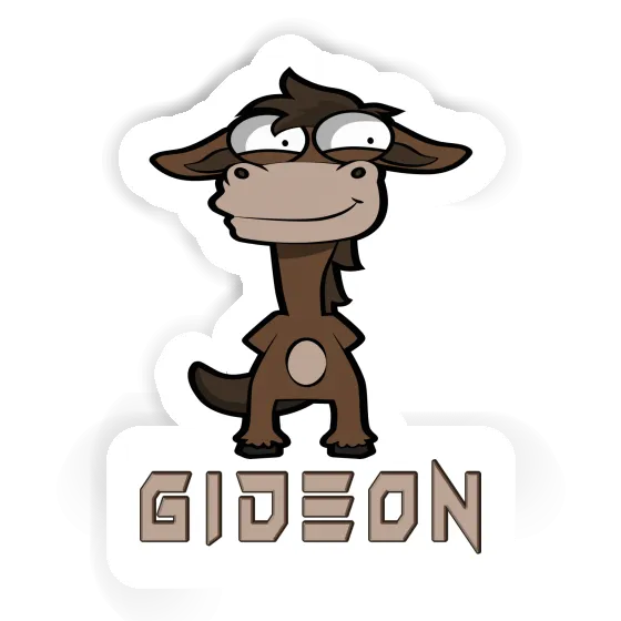 Sticker Gideon Pferd Laptop Sticker Gideon Pferd Laptop Image