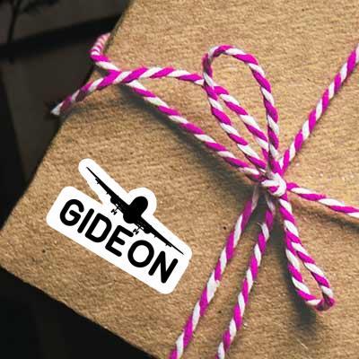 Sticker Flugzeug Gideon Notebook Sticker Flugzeug Gideon Gift package Image