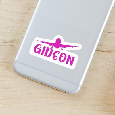 Airplane Sticker Gideon Image