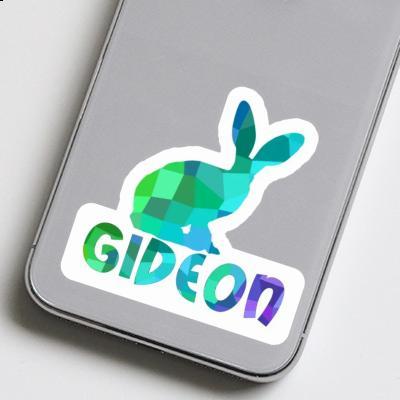 Gideon Autocollant Lapin Gideon Autocollant Lapin Image