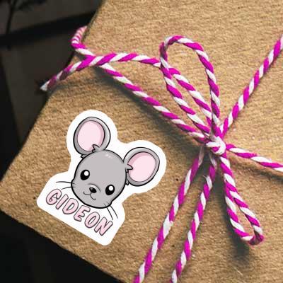 Autocollant Tête de souris Gideon Gift package Image