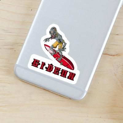 Autocollant Gideon Surfeur Image